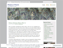 Tablet Screenshot of persianposts.com